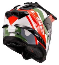 LS2 Explorer Camo X Helmet -Motorcycle Equipment Store ls2 explorer camo x helmet gloss red white 3