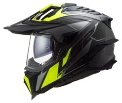 LS2 Explorer Carbon Focus Helmet -Motorcycle Equipment Store ls2 explorer carbon focus helmet titanium yellow 2