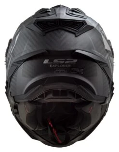 LS2 Explorer Carbon Focus Helmet -Motorcycle Equipment Store ls2 explorer carbon focus helmet titanium yellow 4