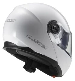LS2 Strobe Helmet -Motorcycle Equipment Store ls2 helmets ls2 helmets strobe solid white 1