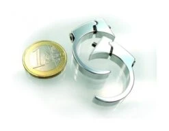 Motogadget Motoscope Mini Handlebar Clip Kit 7/8" / Polished [Previously Installed]