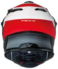 Nexx X.WED2 Duna Helmet -Motorcycle Equipment Store nexx helmets x wed2 duna white red 3