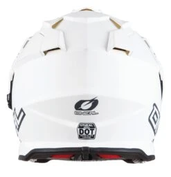 O'Neal Sierra II Helmet -Motorcycle Equipment Store o neal sierra ii helmet flat white 3