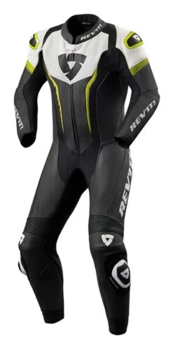 REV'IT! Argon Race Suit -Motorcycle Equipment Store revit argon race suit black fluo yellow