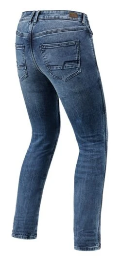 REV'IT! Victoria Women's Jeans -Motorcycle Equipment Store revit victoria womens jeans light blue 1