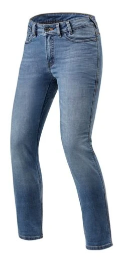 REV'IT! Victoria Women's Jeans -Motorcycle Equipment Store revit victoria womens jeans medium blue