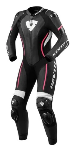 REV'IT! Xena 3 Women's Race Suit 8 REV'IT! Xena 3 Women's Race Suit -Motorcycle Equipment Store revit xena3 womens race suit black pink