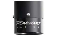 Rinehart 4" DBX40 Slip-On Mufflers For Indian 2014-2023 -Motorcycle Equipment Store rinehart4 in dbx40 slip on exhaust indian bagger touring w end caps black mufflers with black end caps 3
