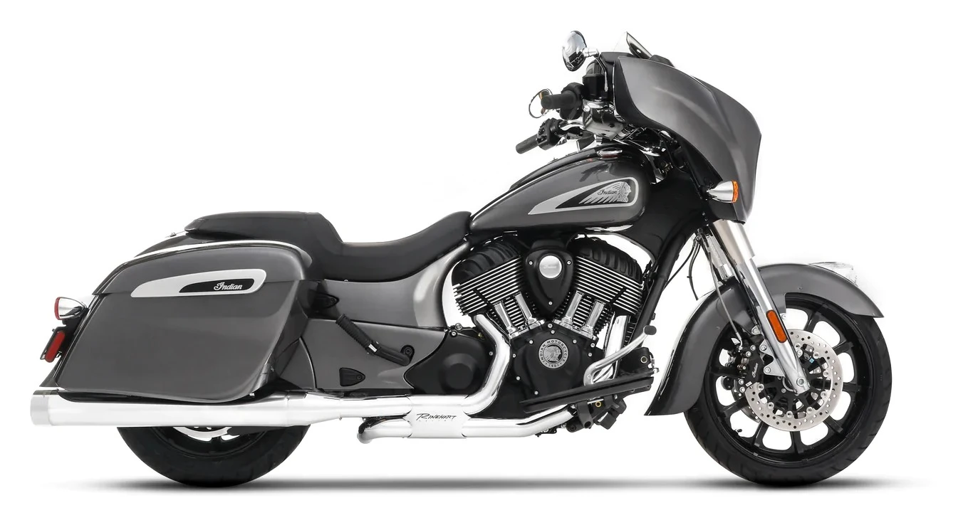 Rinehart 4" DBX40 Slip-On Mufflers For Indian 2014-2023 - Image 10