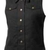 Roland Sands Hayden Women's Vest -Motorcycle Equipment Store roland sands hayden womens vest black