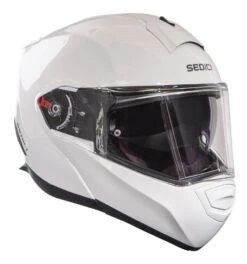 Sedici Sistema II Parlare Bluetooth Helmet White / MD [Blemished - Very Good] -Motorcycle Equipment Store sedici sistema ii parlare bluetooth helmet white md blemished very good white 5
