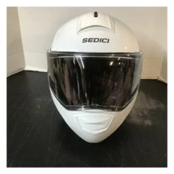 Sedici Sistema II Parlare Bluetooth Helmet White / MD [Blemished - Very Good] -Motorcycle Equipment Store sedici sistema ii parlare bluetooth helmet white md blemished very good white 9