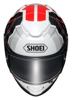 Shoei GT-Air II Aperture Helmet -Motorcycle Equipment Store shoei gt air ii aperture helmet white grey red 1