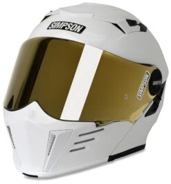 Simpson Mod Bandit Helmet 18 Simpson Mod Bandit Helmet -Motorcycle Equipment Store simpson mod bandit helmet white