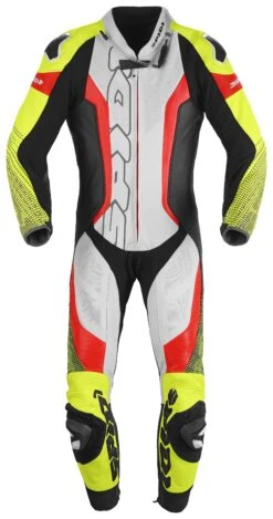 Spidi Supersonic Pro Perforated Race Suit -Motorcycle Equipment Store spidi supersonic perf pro racesuit black blue gold46 2