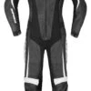 Spidi Track Perforated Pro Women's Race Suit -Motorcycle Equipment Store spidi track lady perf pro black white
