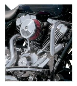 S&S Cycle Bobber Stealth Air Cleaner Cover -Motorcycle Equipment Store ss bobber stealth air cleaner cover bobber domed 2