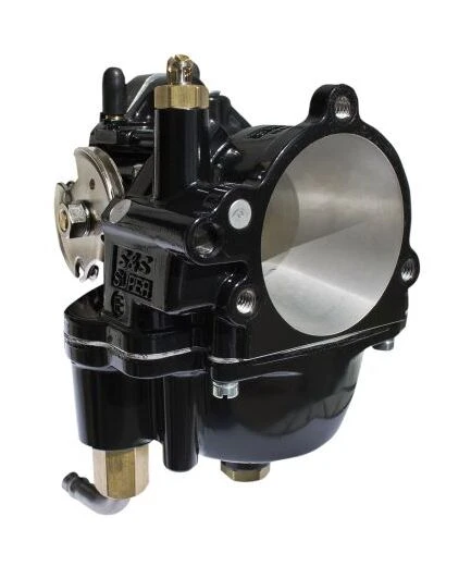 S&S Cycle Super E Carburetor For Harley Standard Bore / Black [Open Box]