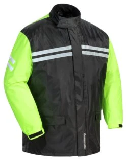 Tour Master Shield Two Piece Rain Suit -Motorcycle Equipment Store tour master shield2 pc rainsuit black hi viz