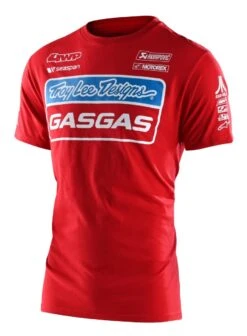 Troy Lee Designs Troy Lee Gas Gas Team T-Shirt -Motorcycle Equipment Store troy lee gas gas team t shirt black 2