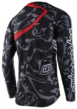 Troy Lee Designs Troy Lee GP Venom Jersey -Motorcycle Equipment Store troy lee gp venom jersey black 1